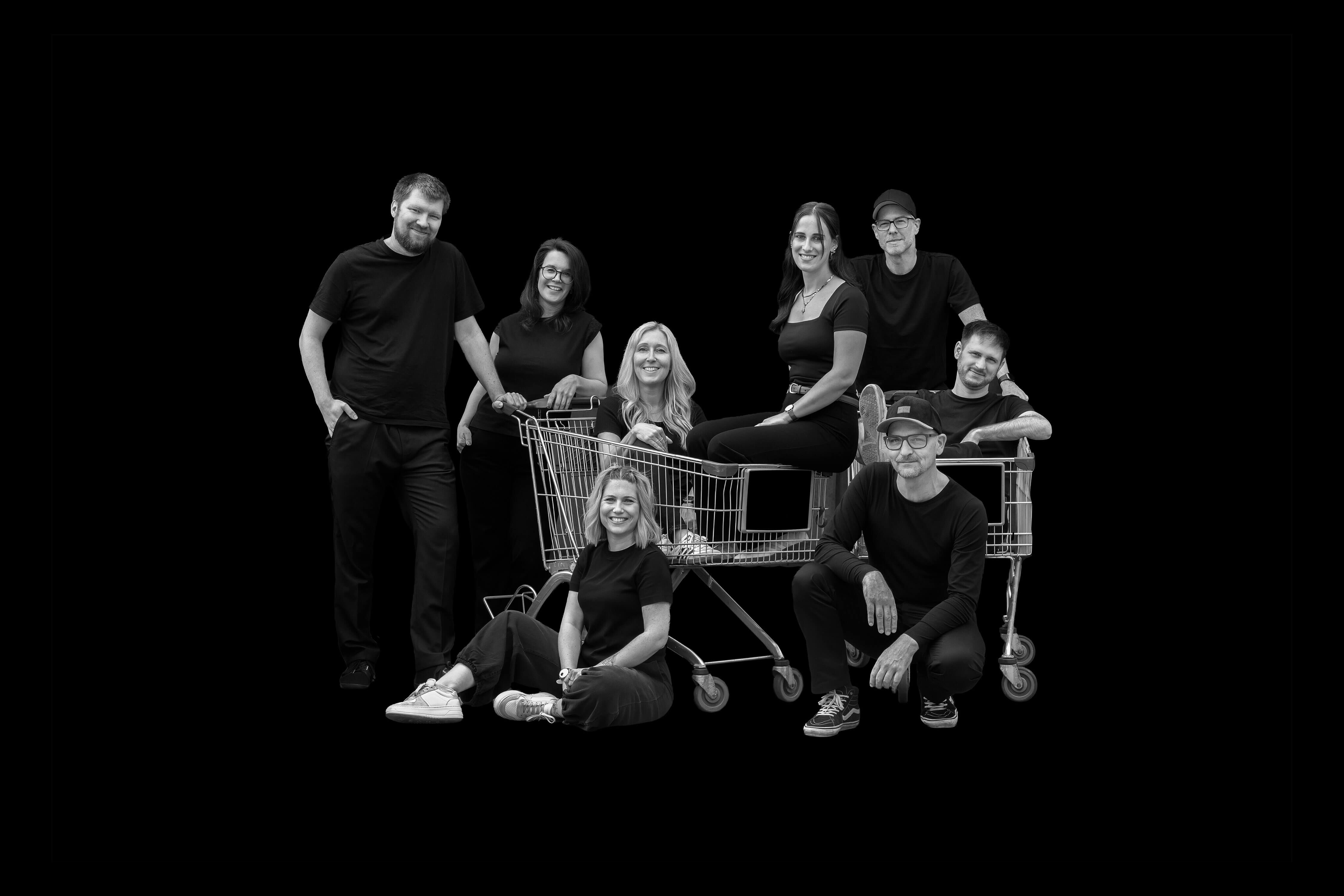 Teamfoto plakart